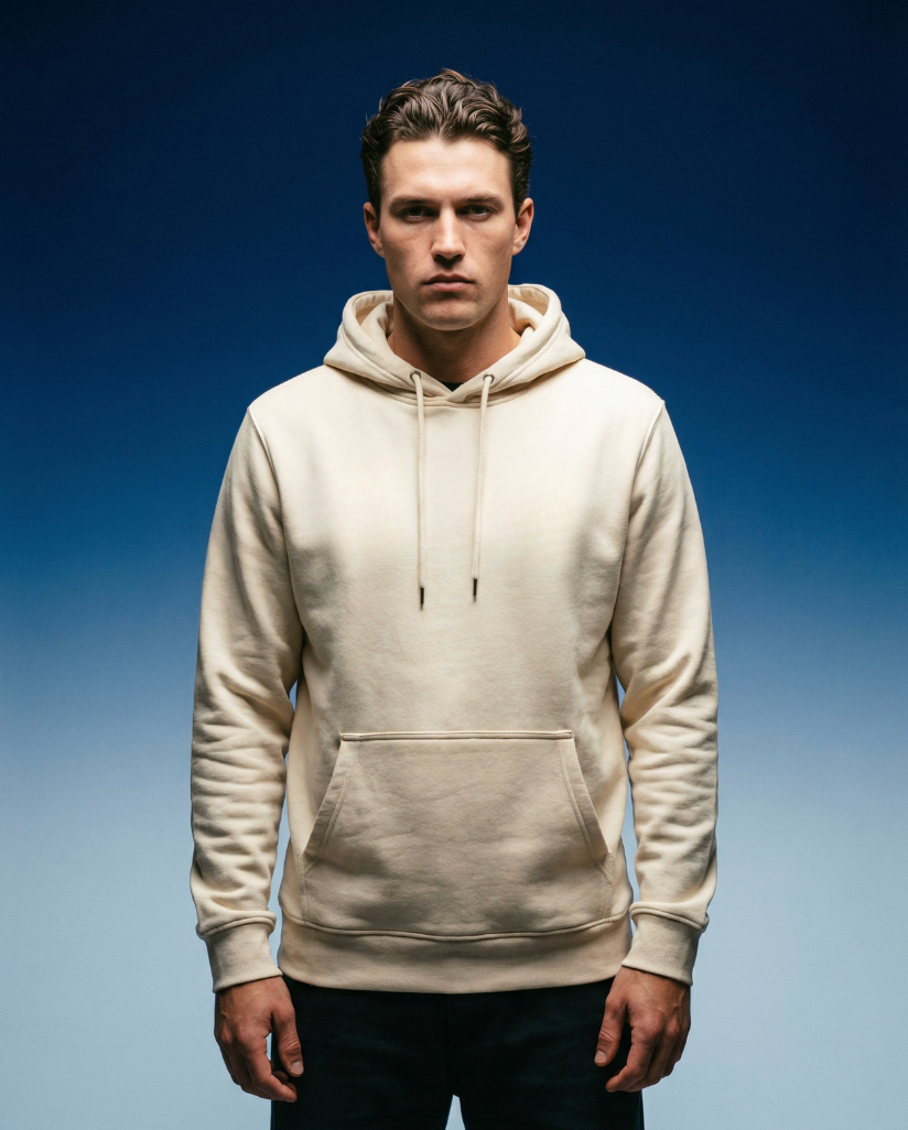 PAYITFORWARD HOODIE | Sudadera de algodón orgánico - Natural Raw