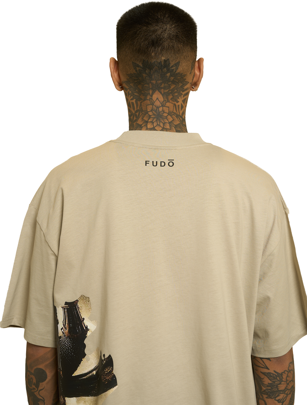 GRAPHIC EDITION #1 | Camiseta oversize premium beige