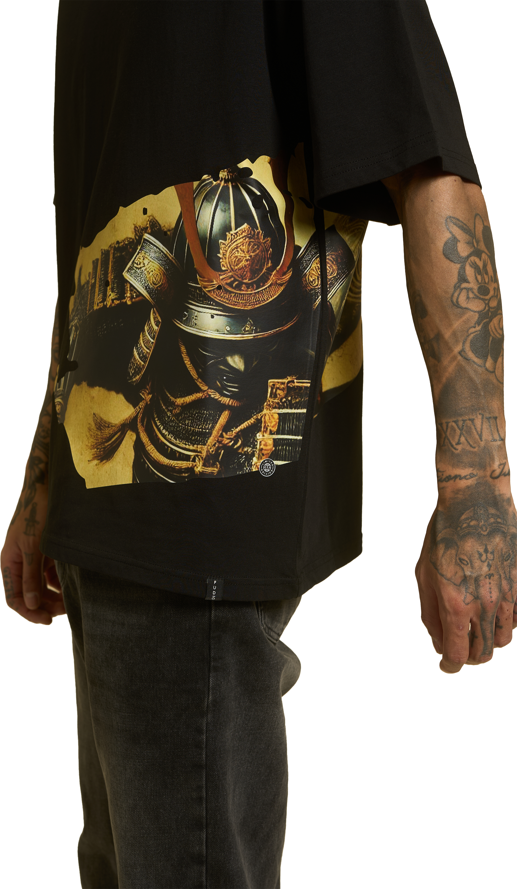 GRAPHIC EDITION #2 | Camiseta oversize premium negra