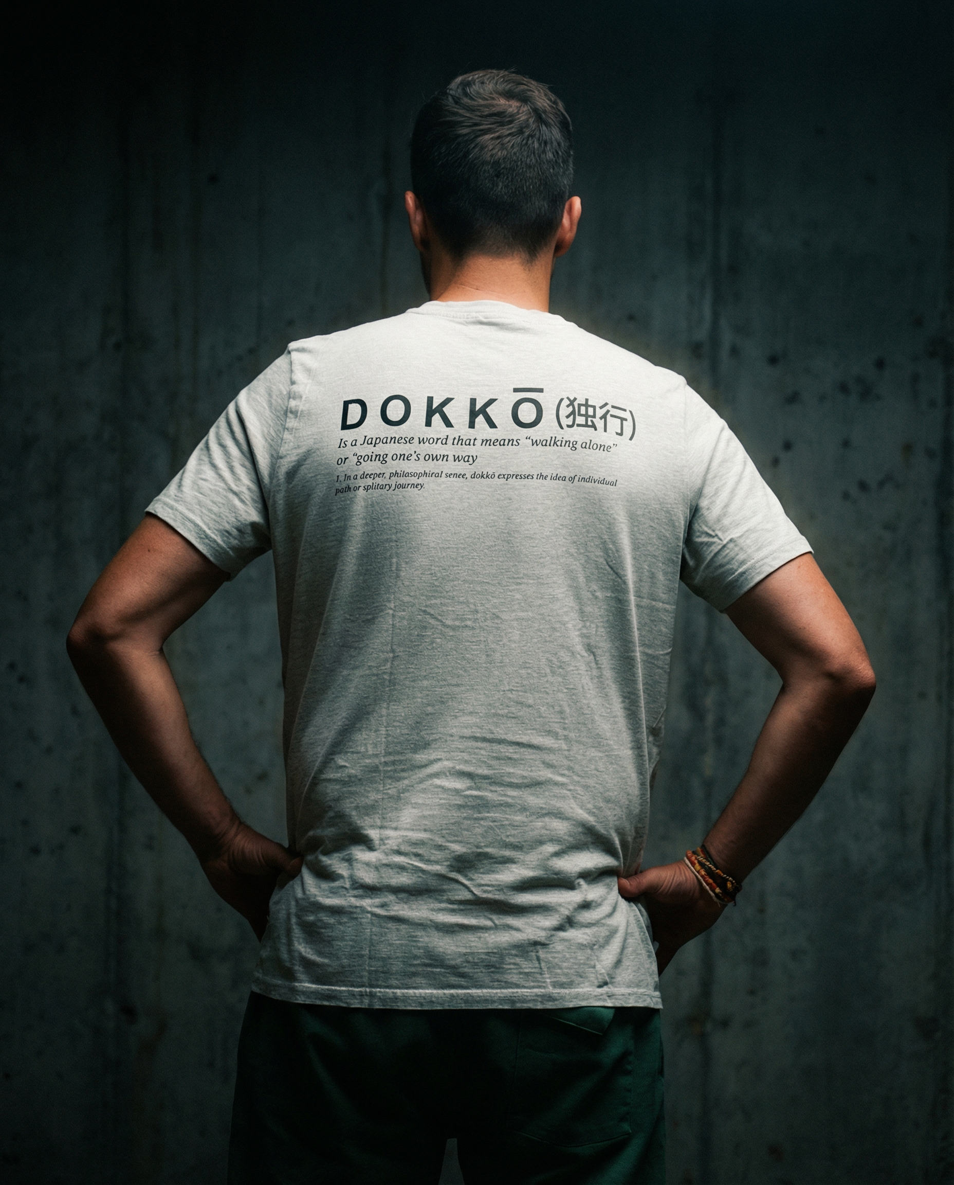 DOKKŌ | Camiseta signature de algodón orgánico certificado