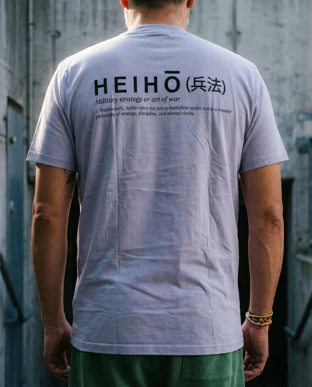 HEIHŌ | Camiseta signature de algodón orgánico certificado
