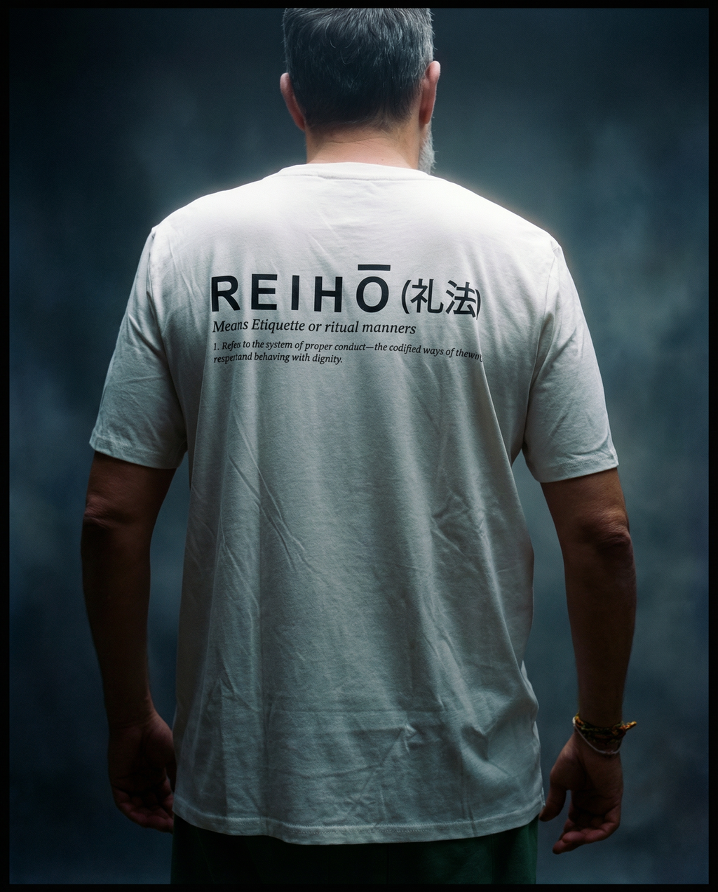 REIHŌ | Camiseta signature de algodón orgánico hecha en España