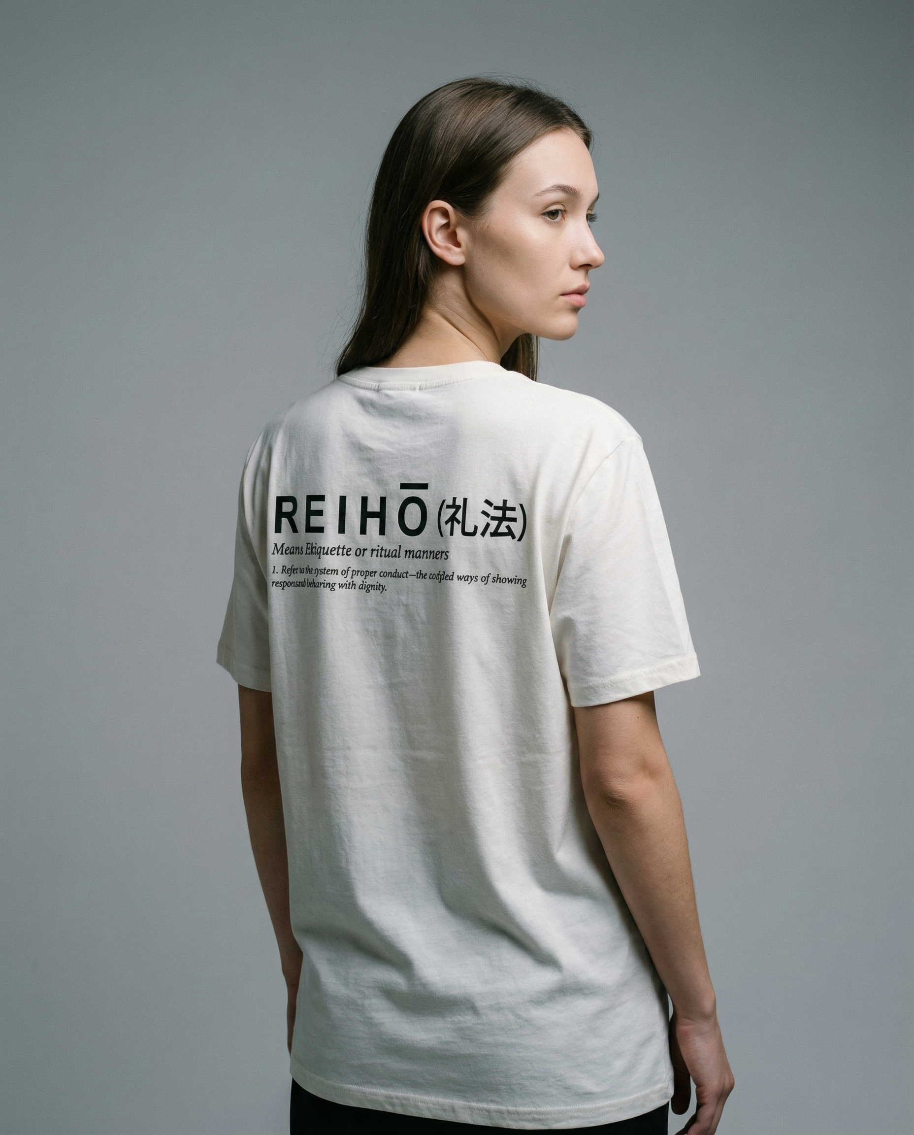 REIHŌ | Camiseta signature de algodón orgánico hecha en España