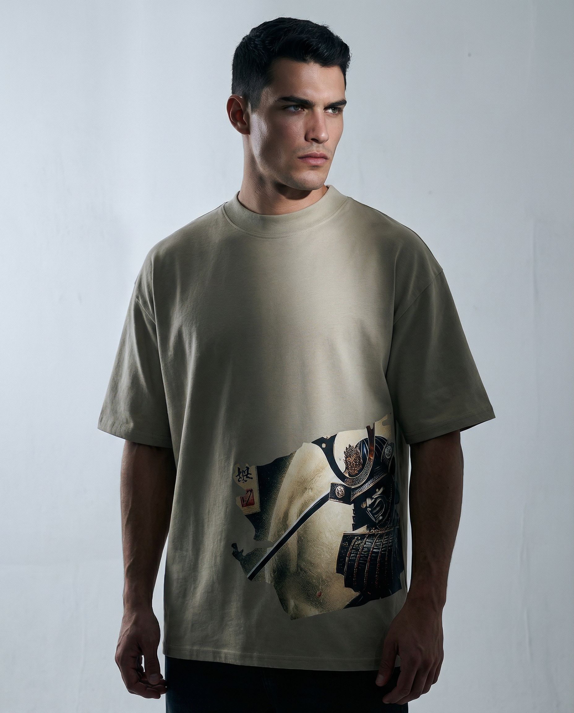GRAPHIC EDITION #1 | Camiseta oversize premium beige
