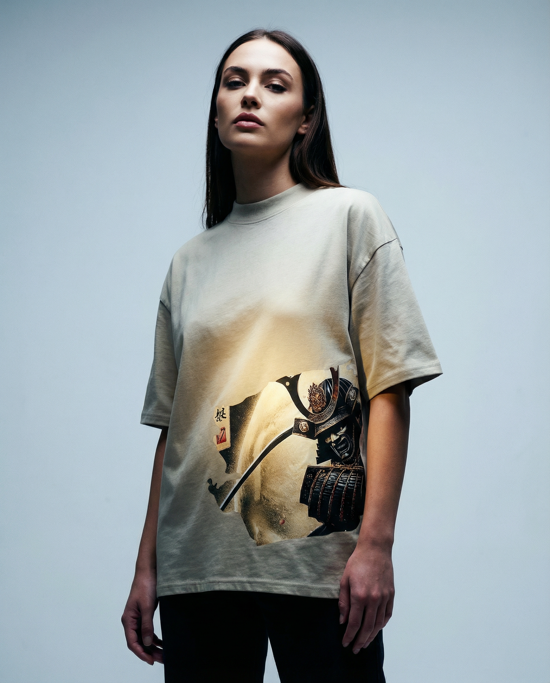 GRAPHIC EDITION #1 | Camiseta oversize premium beige