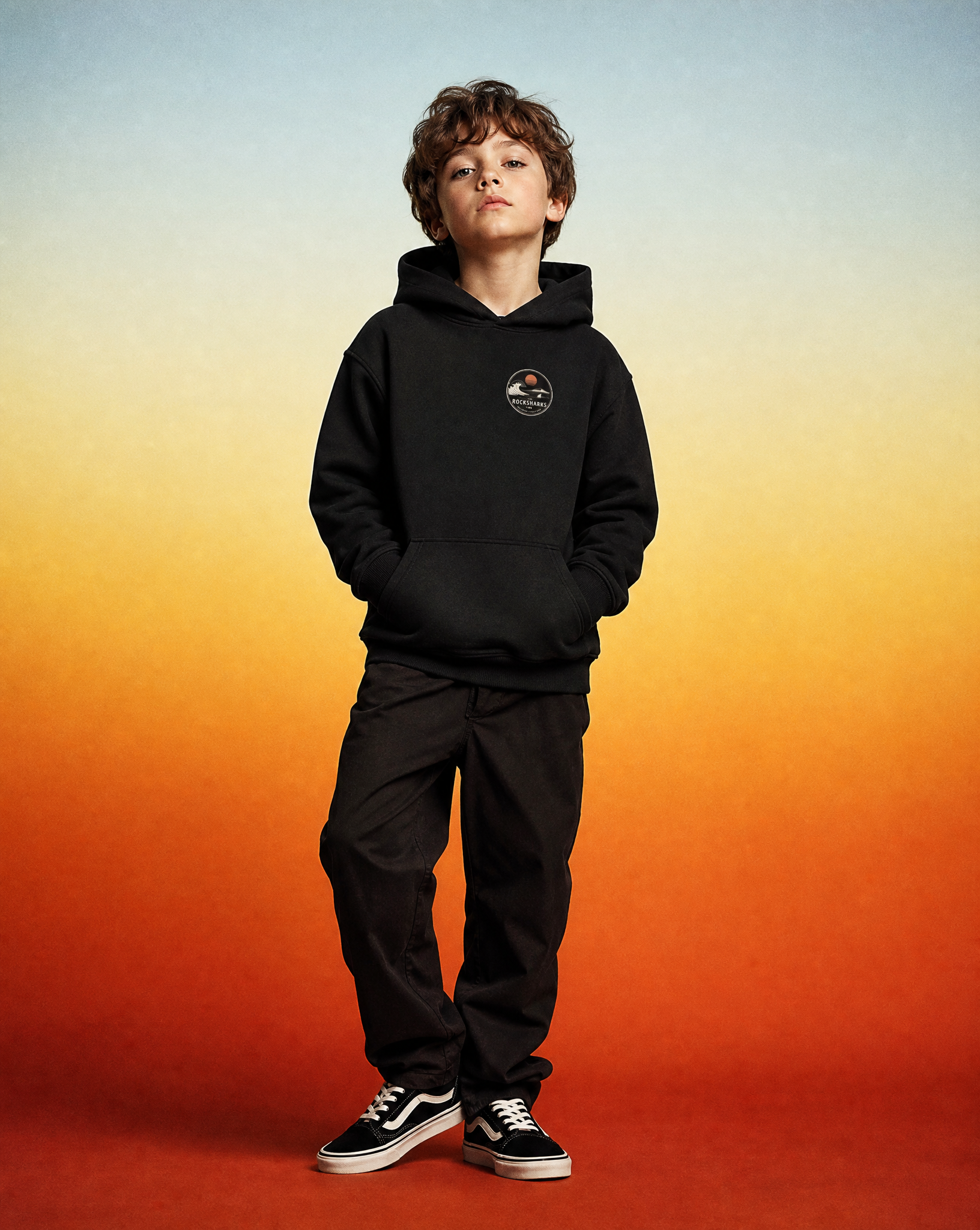 Rock Sharks | Sudadera con capucha oversize