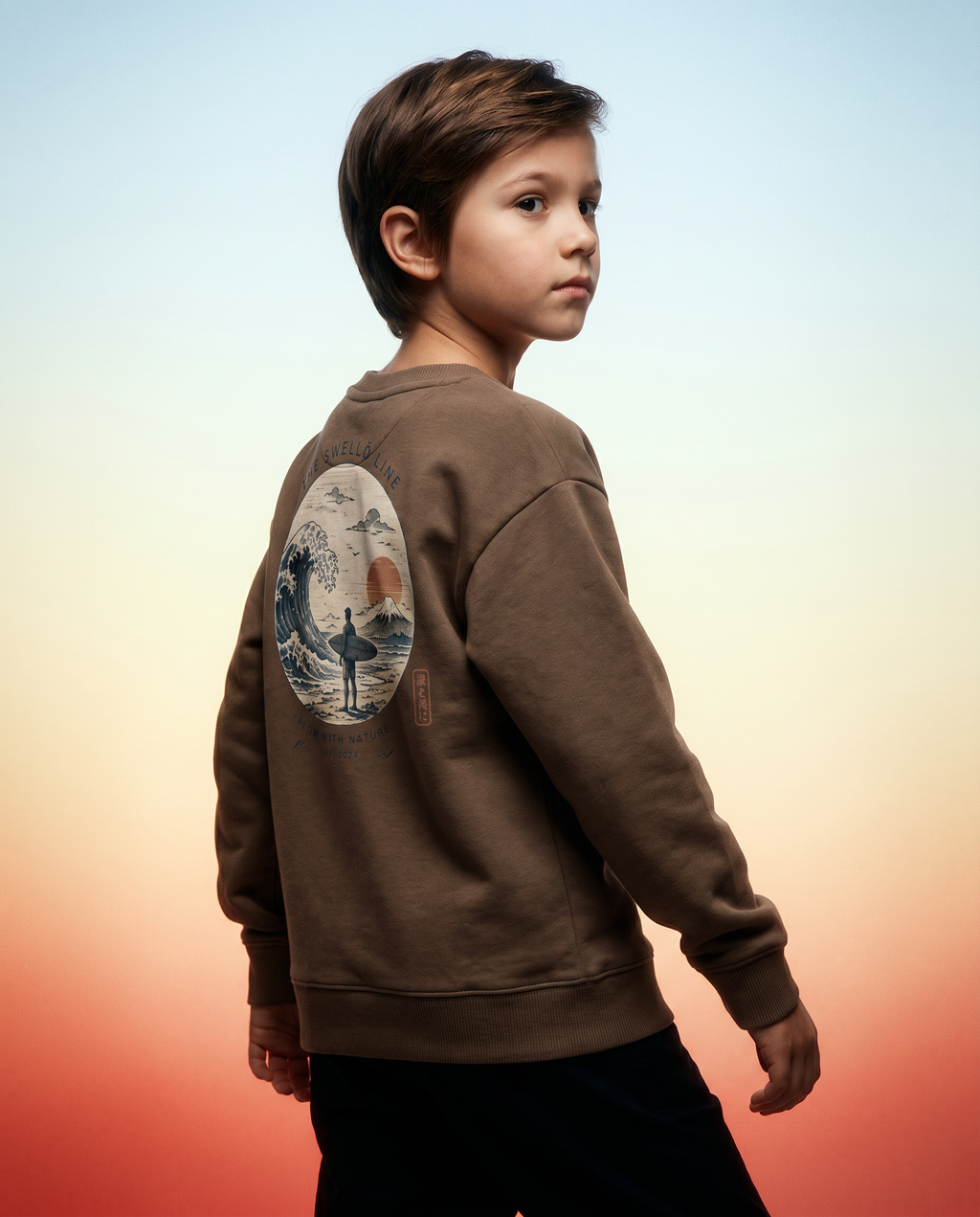 Rock Sharks | Sudadera oversize de algodón orgánico