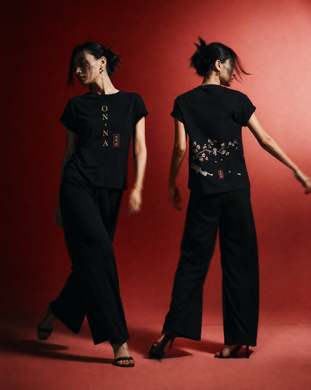 ŌN'NA MUSHA | Camiseta relaxed Bloom