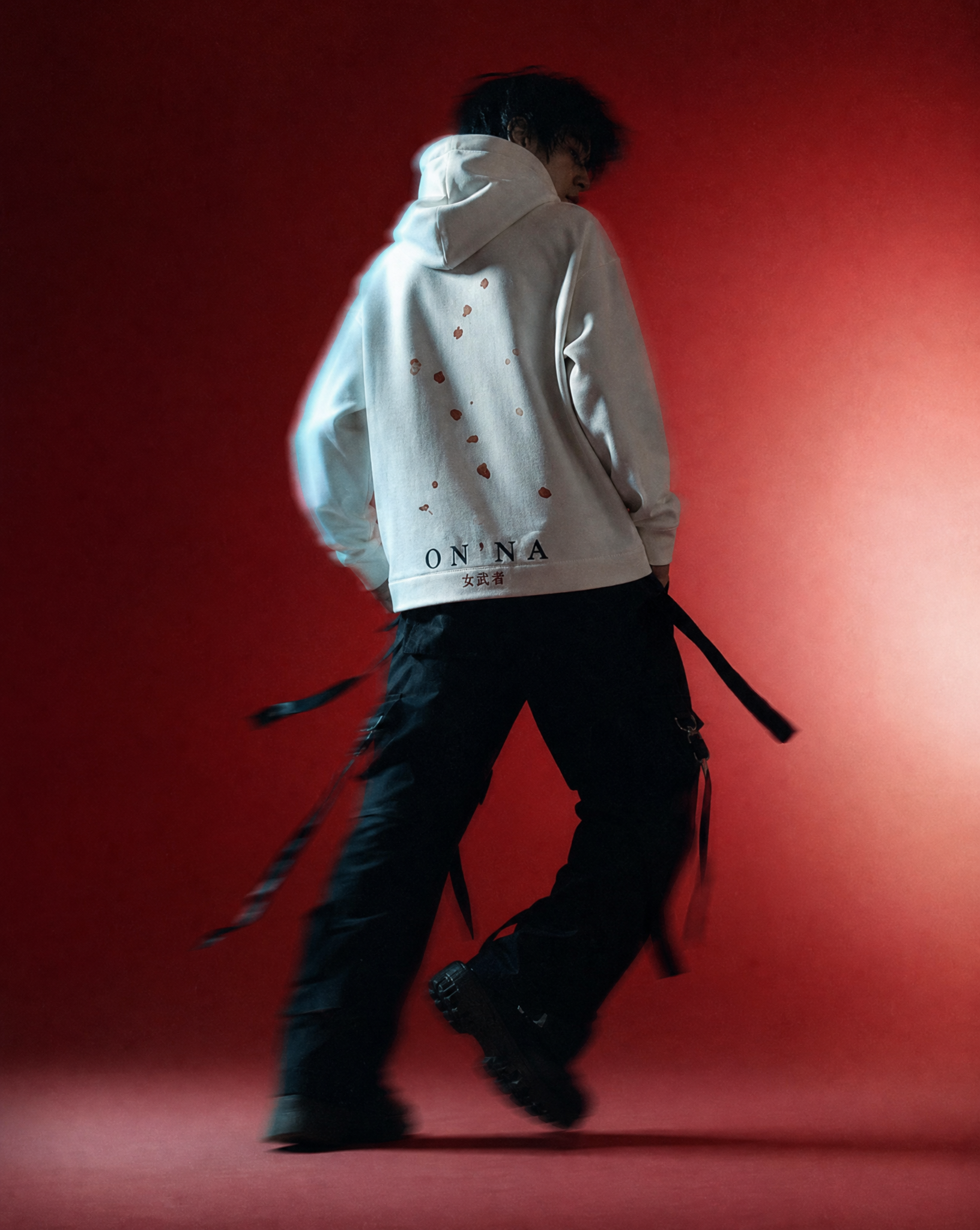ŌN'NA | Sudadera con cremallera Sakura