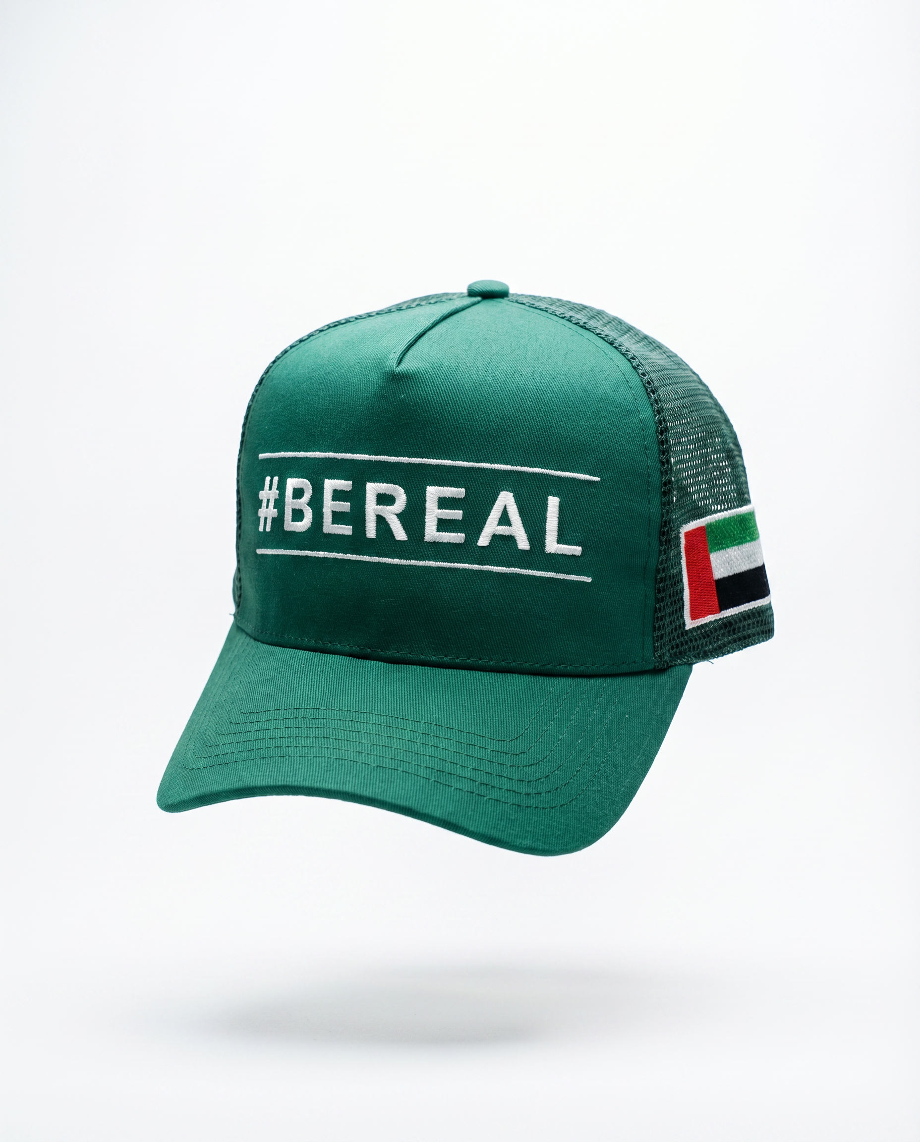 BEREAL | Gorra bordada de algodón