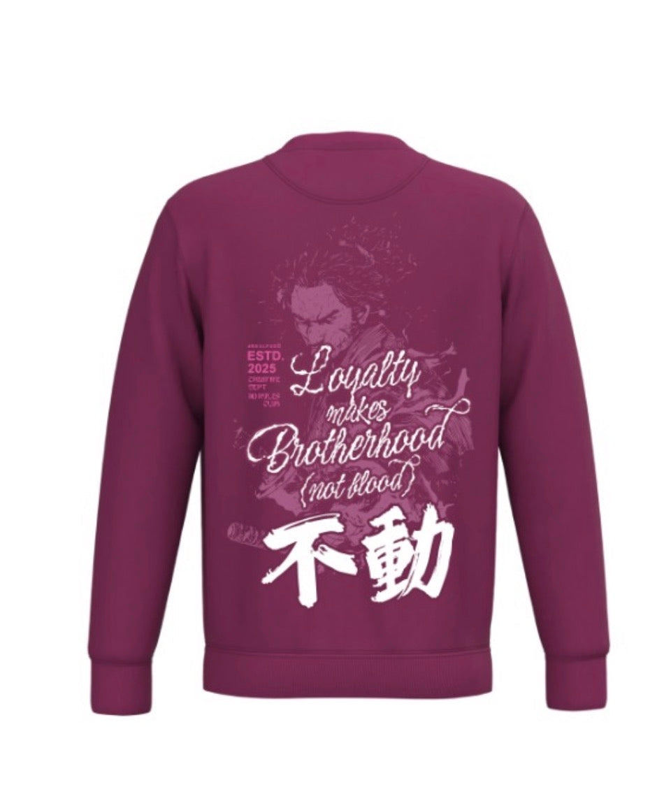 GRAPHIC SWEATSHIRT #3 | Sudadera con estampado Samurai